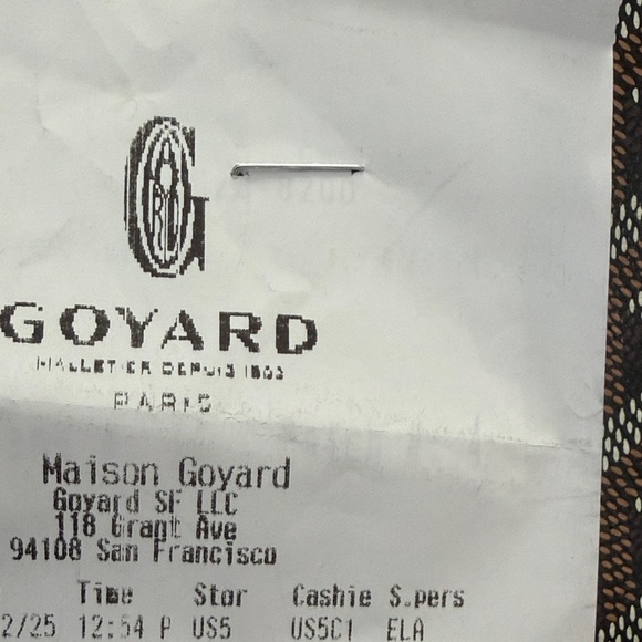 Goyard Black Plumet - Picture 4 of 5